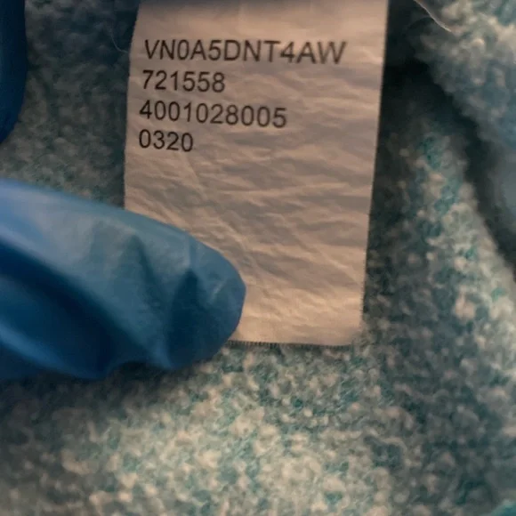 Vans US Open Surfing 2020 Tie Dye Zip Hoodie Blue White Size M - Picture 11 of 12